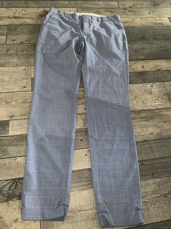 Pantalon tailleur fermeture à changer