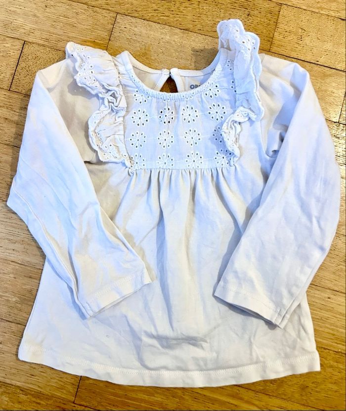 🌸 Lot de Hauts Fille - 12 mois - Sergent Major, Vertbaudet, Obaibi - photo numéro 2