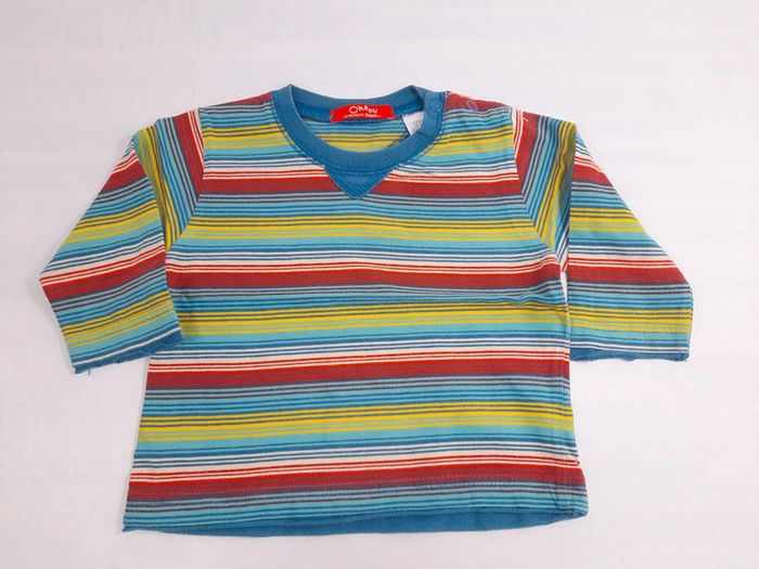 Tee shirt manches longues  okaou, 9 mois