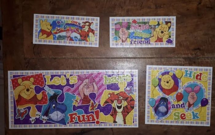 Lot de puzzles winnie