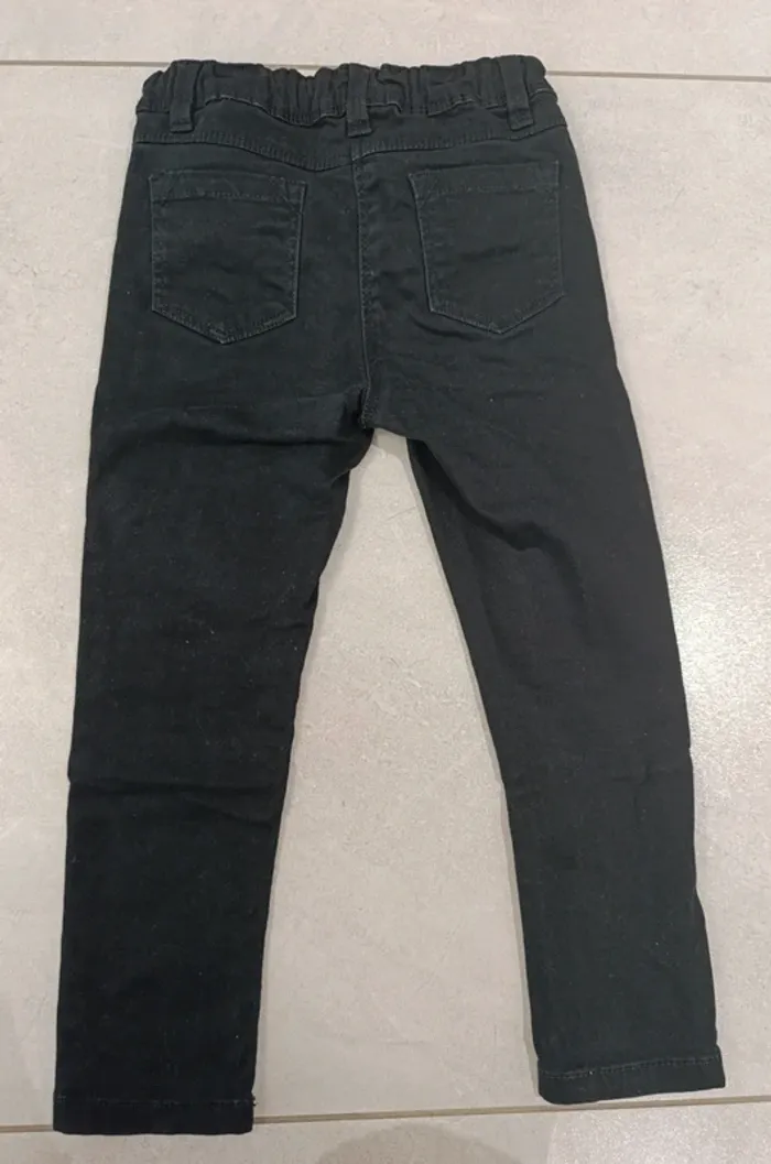 Jeans slim noir 4ans - photo numéro 2