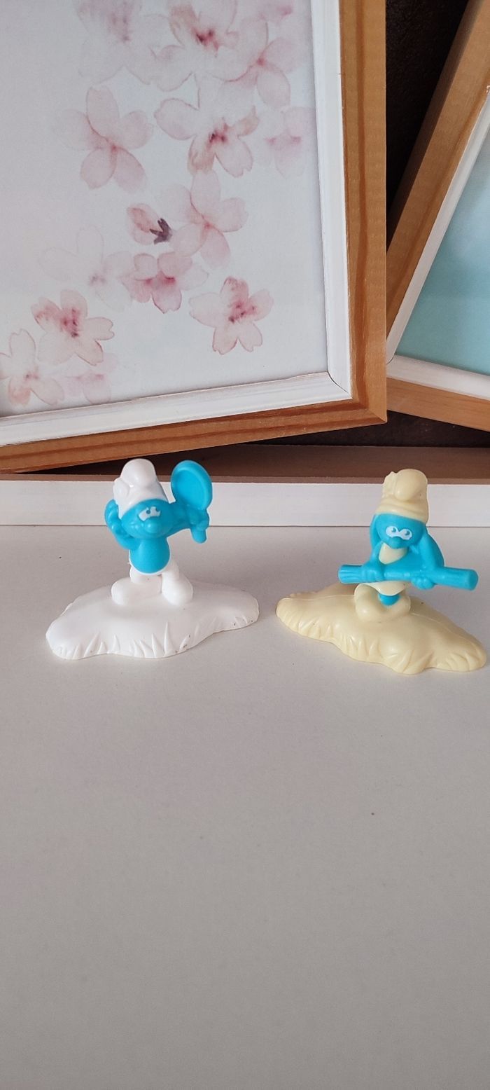 Lot de 6 figurines les Schtroumpfs - photo numéro 2