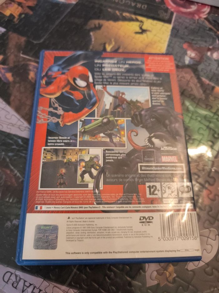 PS2 - ultimate Spider-Man - photo numéro 2