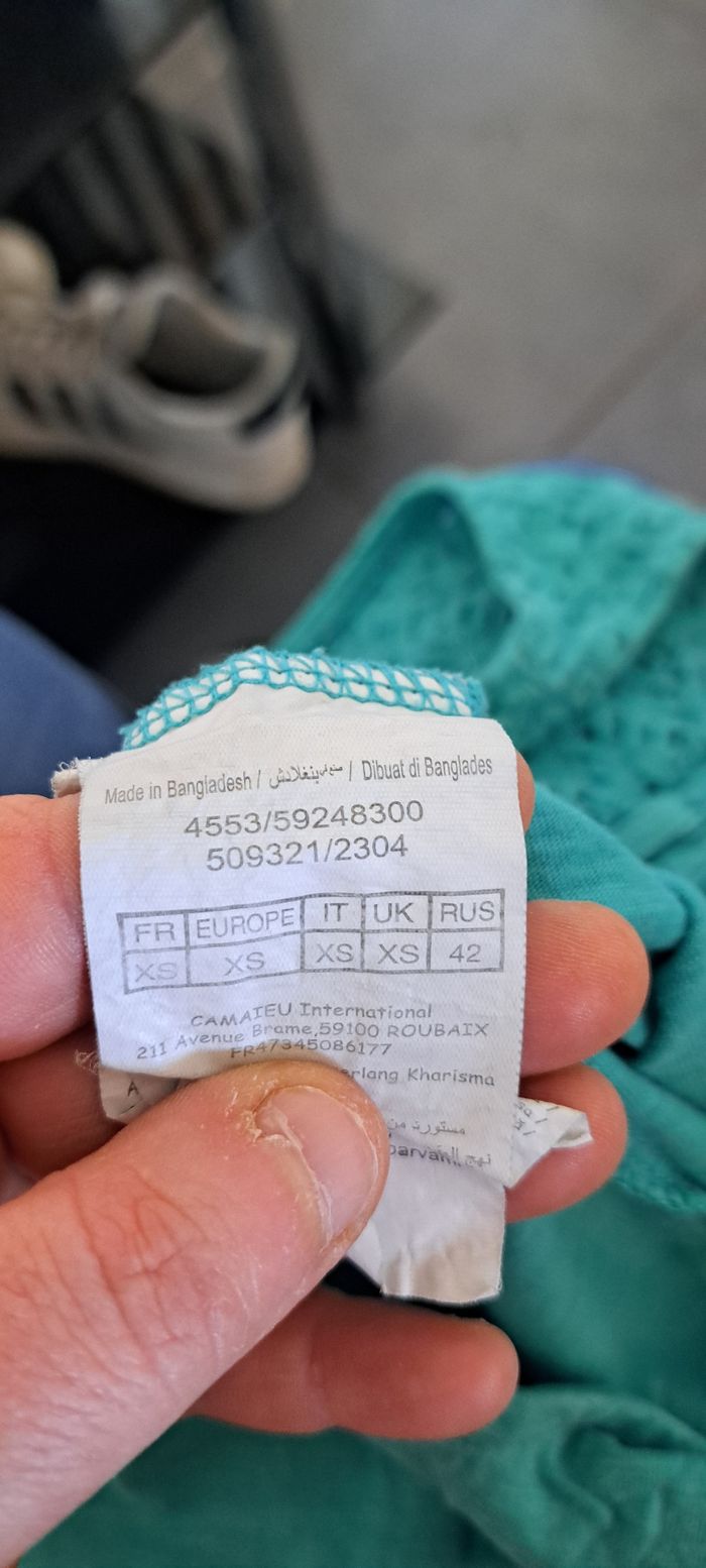 Débardeur femme taille xs - photo numéro 4
