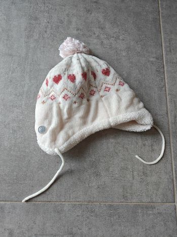 Bonnet hiver fille 51 cm 2 3 ans
