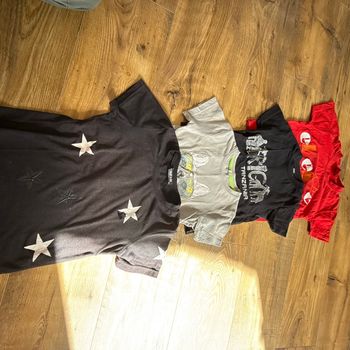Lot tee shirt, short 4 ans