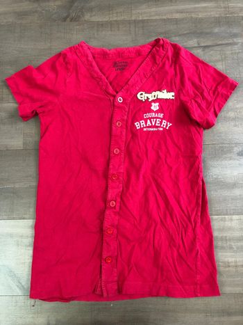 Liquette nuit undiz Harry Potter taille S rouge