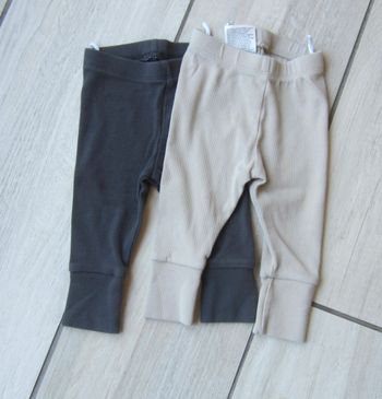 Lot de 2 leggings 2/4 mois