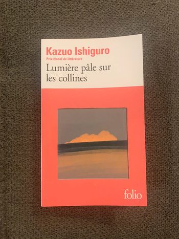 Livre Lumière pâle sur les collines