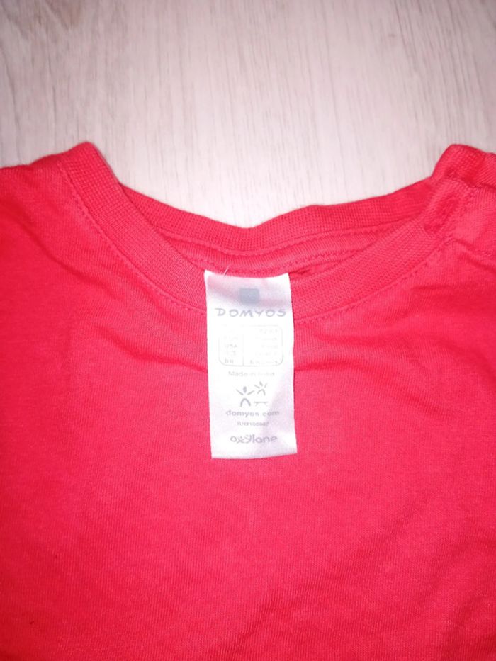 Lot de 2 tee-shirt manche longue DOMYOS - photo numéro 5