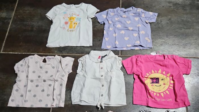 Lot de tee-shirt manches courtes - photo numéro 2