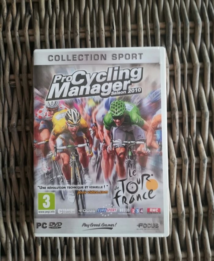 Jeu PC Manager Tour de France en bon état