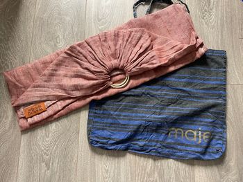 Portage sling ringsling de la marque Bud&Blossom  100% lin 