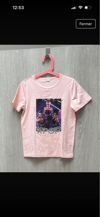 T-shirt K-Pop neuf