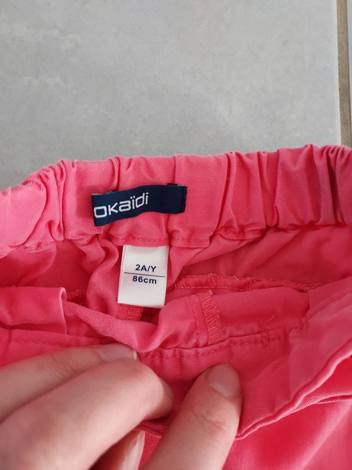 Pantalon été fille Okaïdi - photo numéro 3