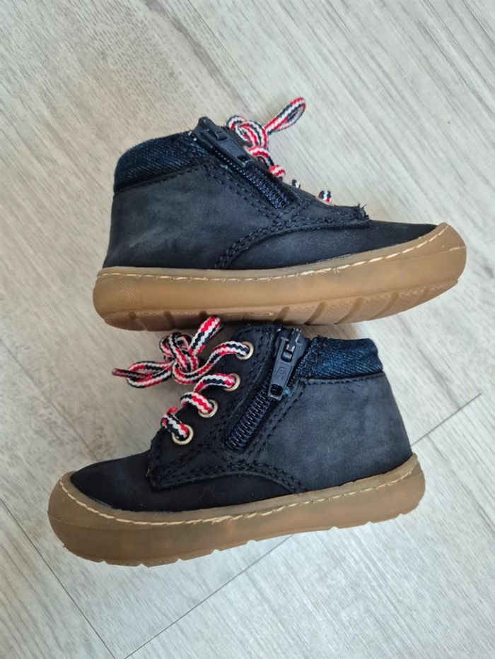 Chaussure ideal premier pas en cuir tres souple - photo numéro 4