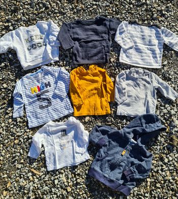 Lot de 8 hauts garcon