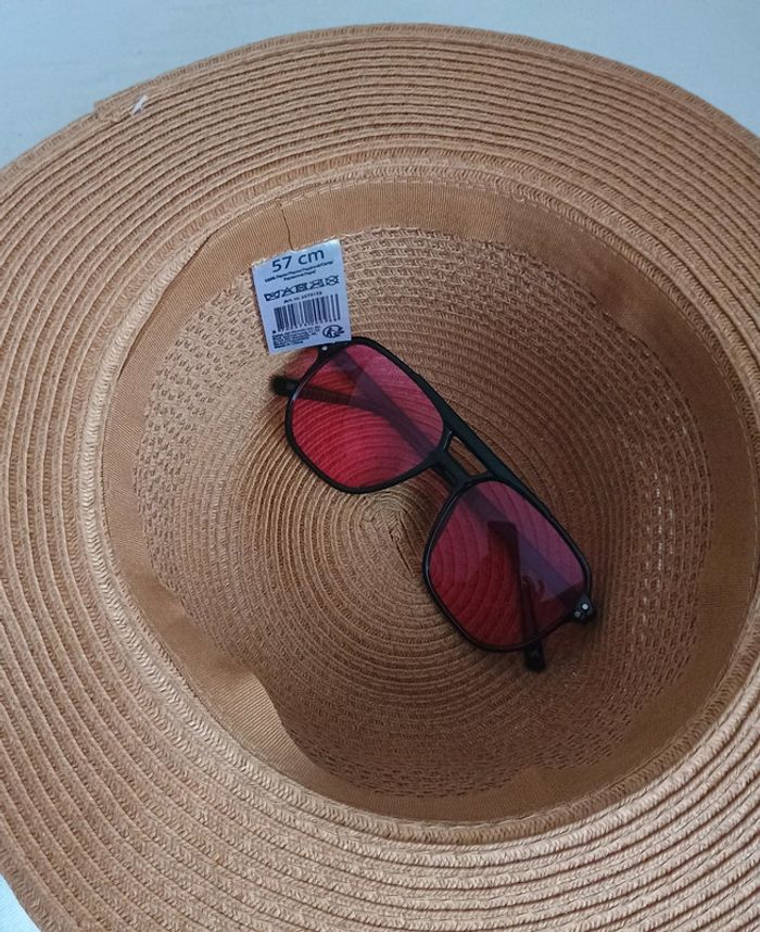Chapeau et lunettes 👓 de soleil été - photo numéro 3