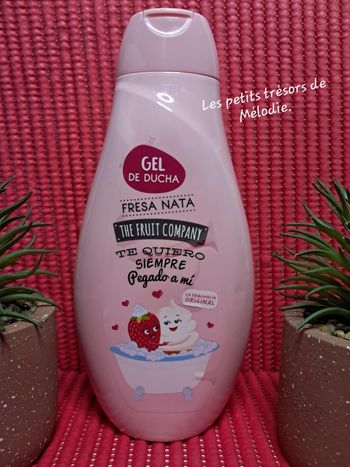 Gel douche  The Fruit Campany Fraise Chantilly