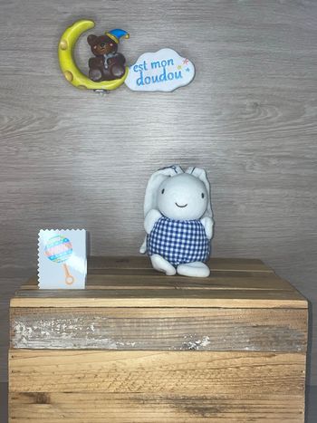 AJE118 doudou lapin 🐰 ajena