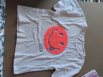 Tee-shirt Sequin Smiley 134/140 cm