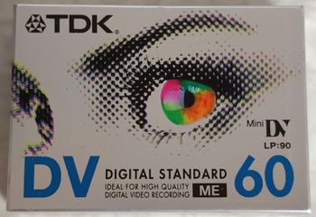 Cassette Mini Dv Tdk 60 Min | Neuf Sous Blister | Model LP-90 Digital Standard