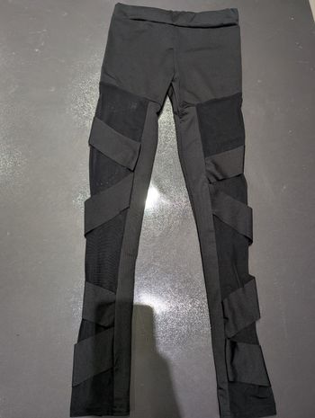 Legging sport transparence M