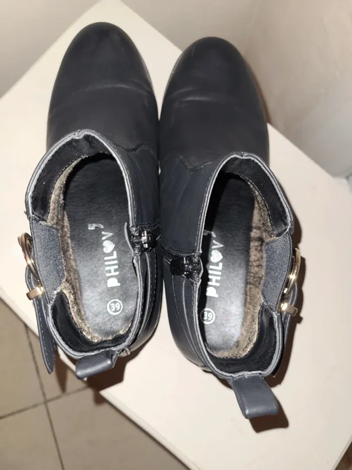 👢Bottines Philov taille 39👢 - photo numéro 5