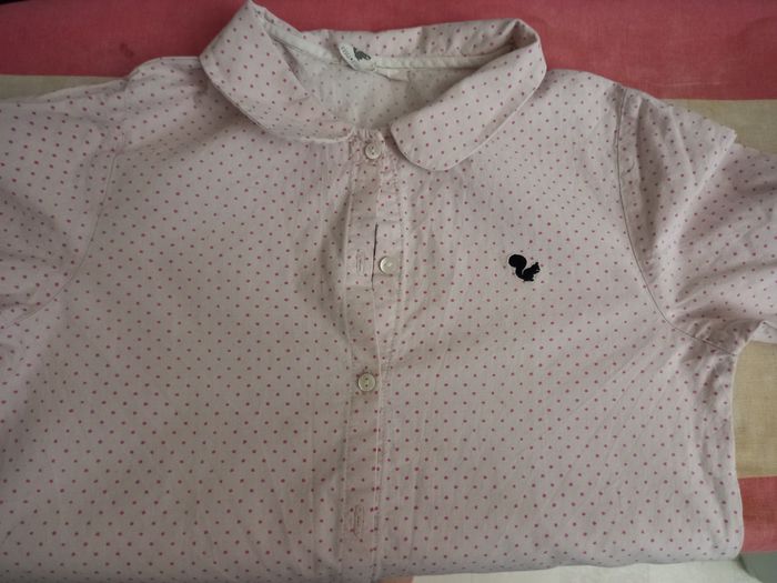 Chemisier risu risu 100 coton bio