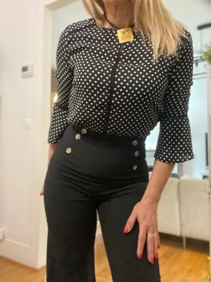 Jolie blouse à pois Atmosphère 38🌸 - photo numéro 2