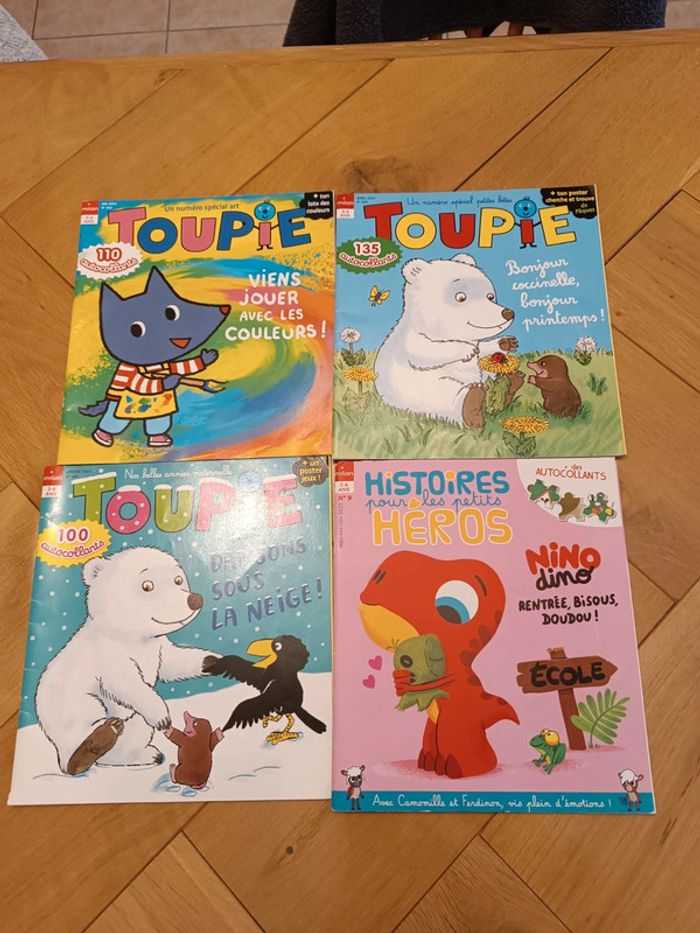 Lot de 15 magazines toupie et pomme d'api - photo numéro 6