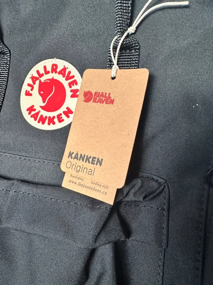 Sac à dos noir fjällraven. - photo numéro 2