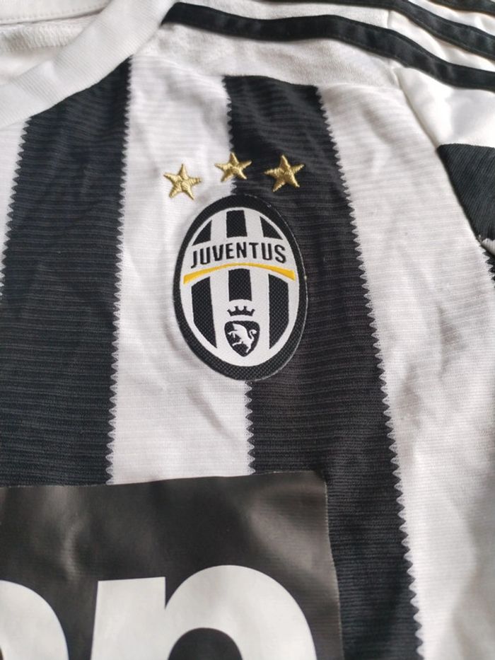 Tee-shirt Adidas juventus jeep pogba 7 ans V - photo numéro 2