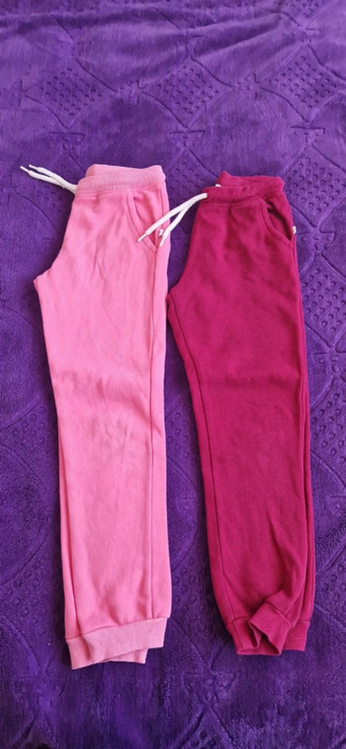 Lot de 2 joggings fille 6/7 ans