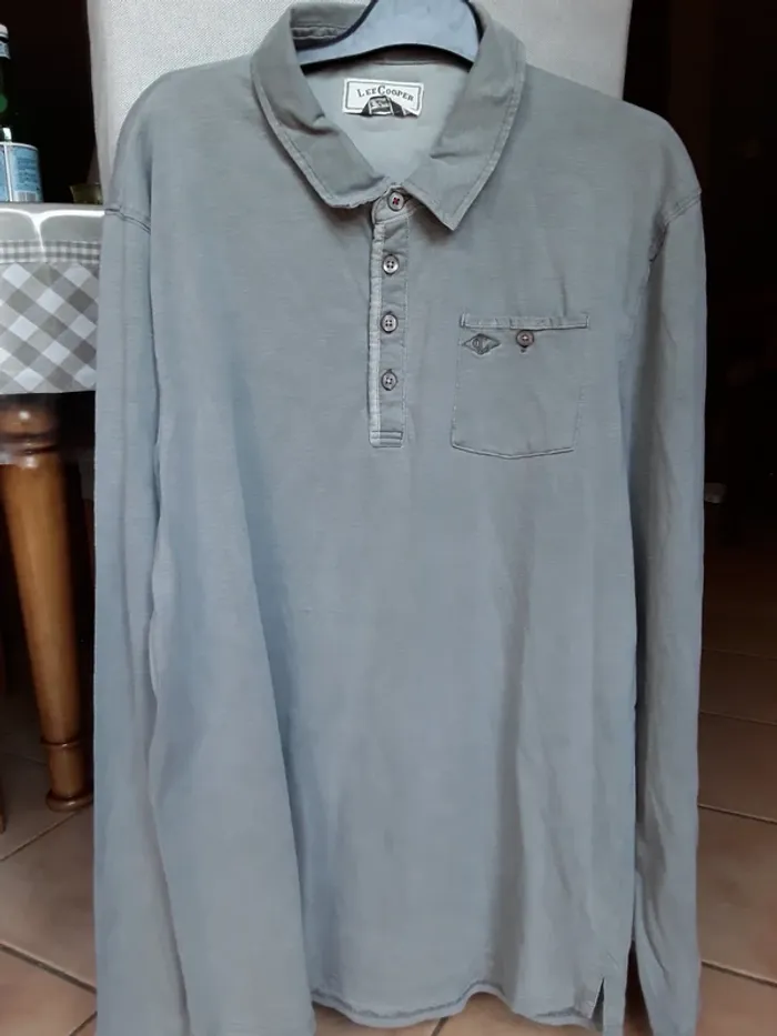 Polo manches longues Lee Cooper