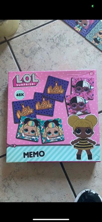 Mémo poupée Lol