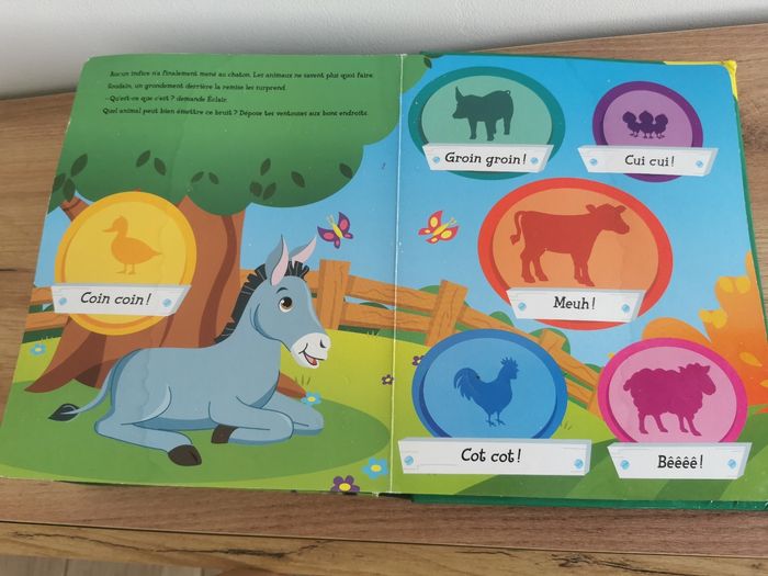 Livre avec animaux de la ferme - photo numéro 5