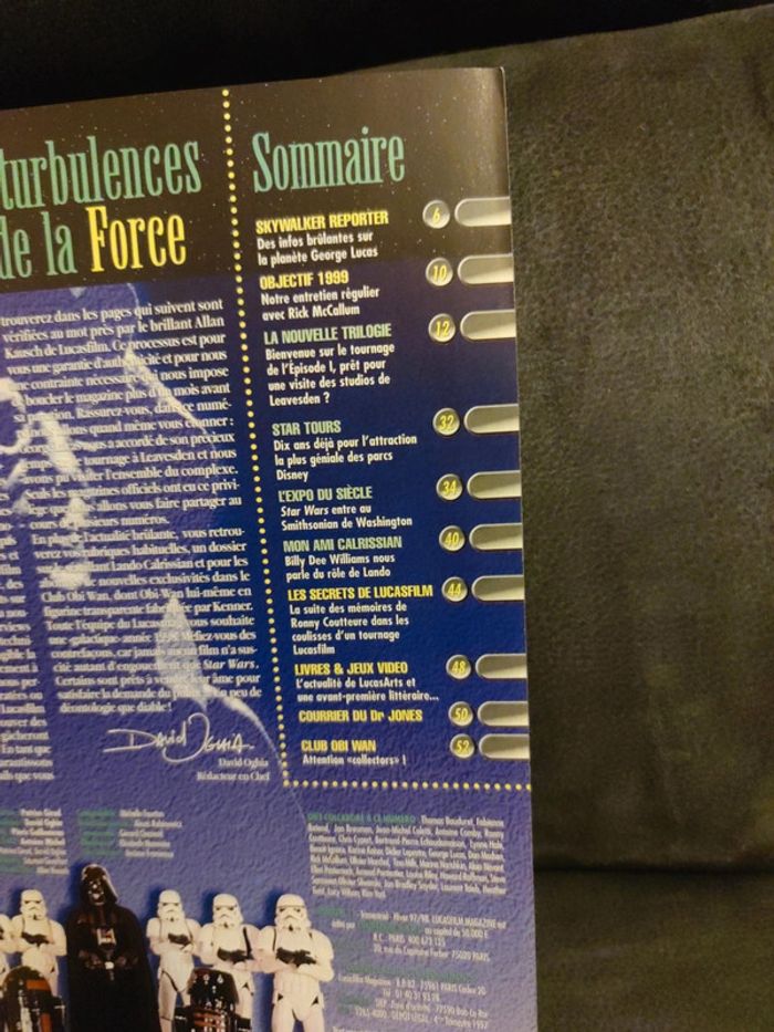Rare collection lucasfilm magazine vintage numéro 11 - photo numéro 5
