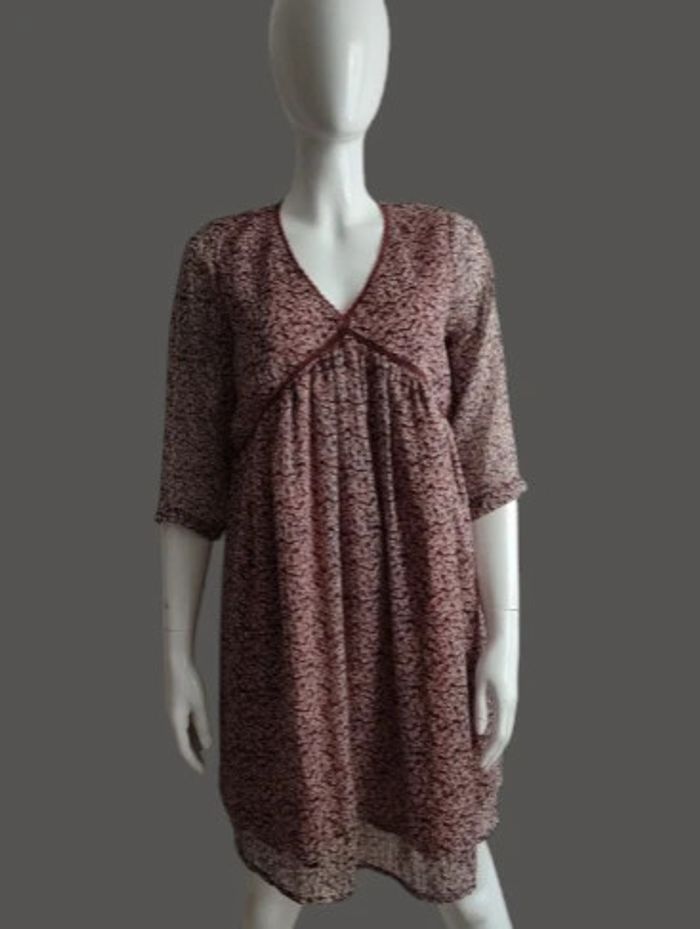 Robe Candice doublée imprimé fleurs étiquetée 49.90€