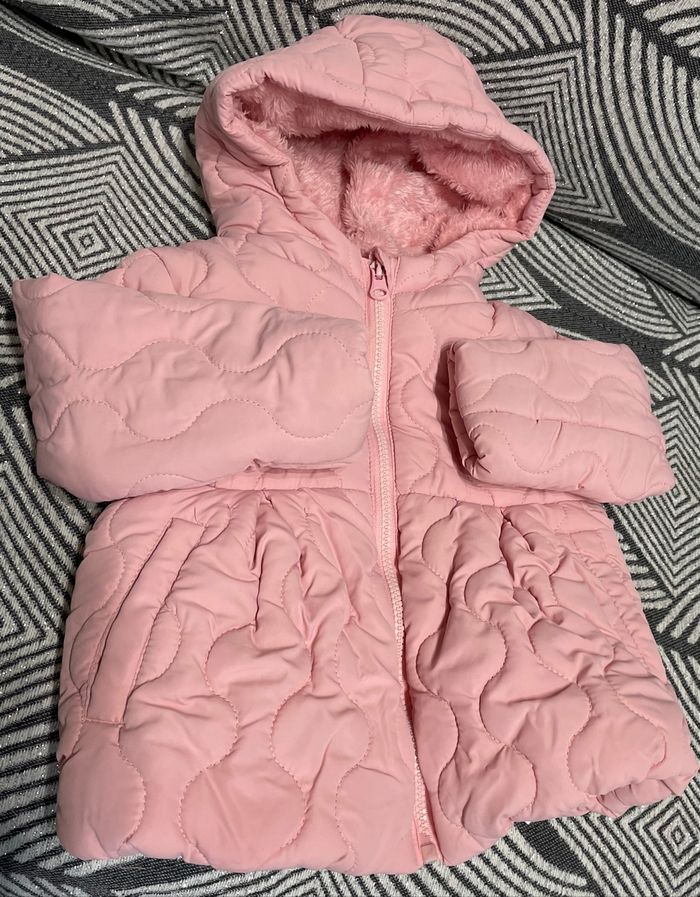 Veste Polaire Doudoune Rose fille taille 24 mois ZEN baby - photo numéro 10