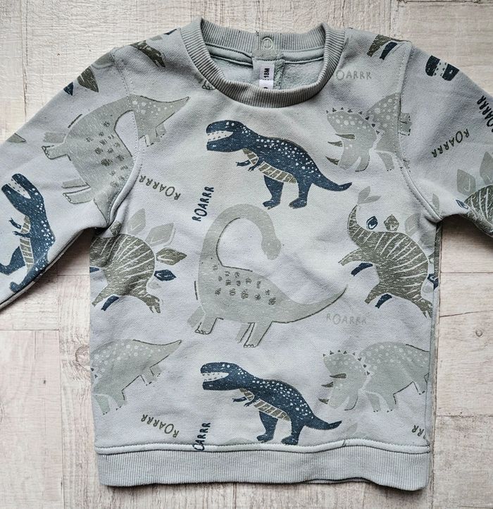 Pull dinosaures 18 mois - photo numéro 2
