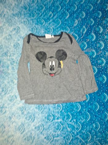 Tee-shirt mickey disney 24 mois