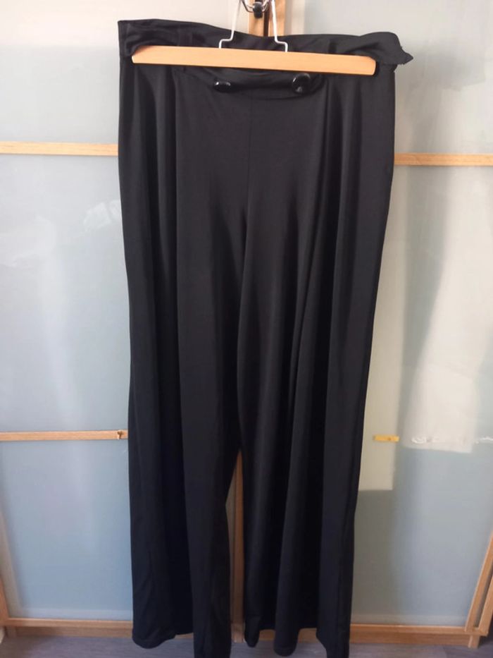 Pantalon Fluide Noir Taille 40/42 - photo numéro 3