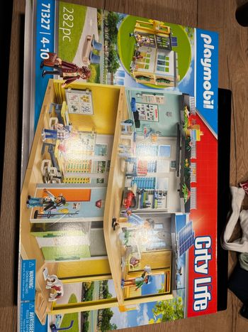 Playmobil école aménagée