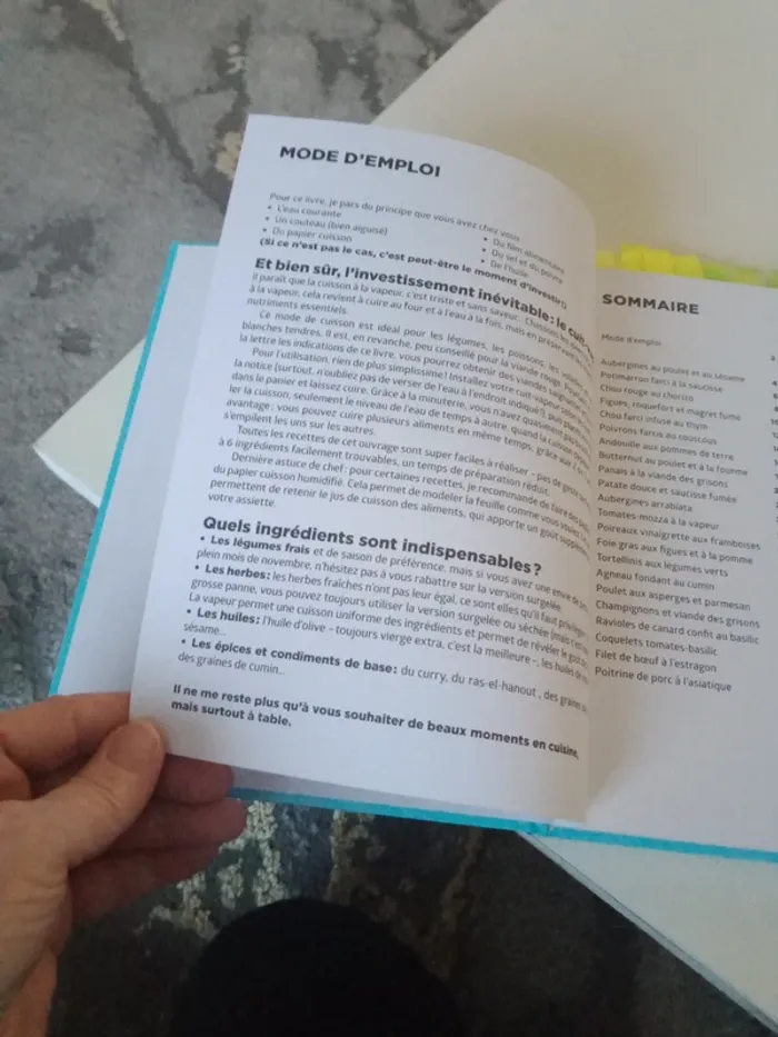 Livre recettes au cuit vapeur - photo numéro 3