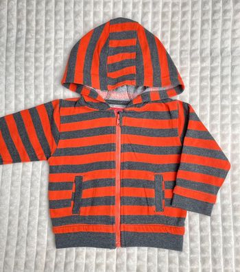 Sweat capuche garçon 6 mois