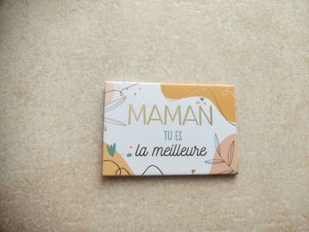 Magnet Maman tu es la meilleure 