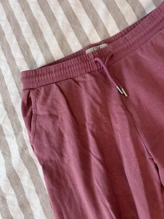 Pantalon jogging rose taille L / 40 - photo numéro 2