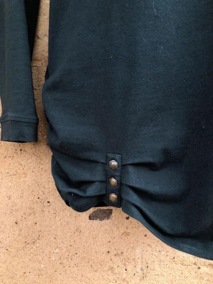 Robe Black Bohem bleu pétrole - photo numéro 3