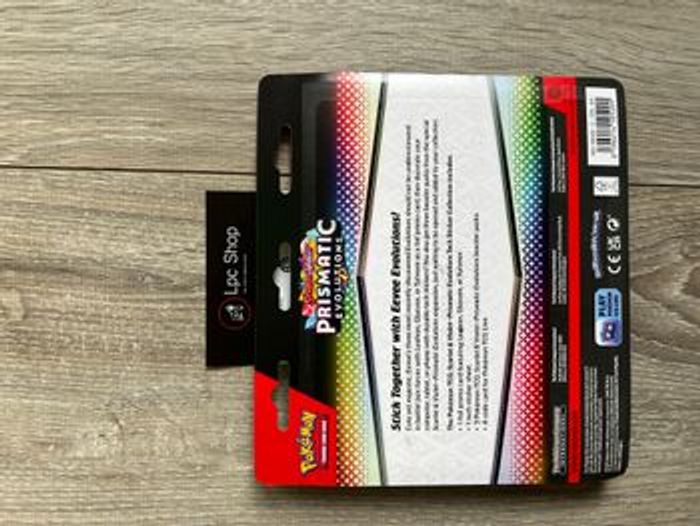 POKÉMON TRIPACK - EVOLUTIONS PRISMATIQUES EV 8.5 - VERSION ANGLAISE - NEUF & SCELLÉ - photo numéro 2